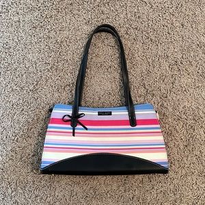 Kate Spade Multi-Colored Striped Purse
